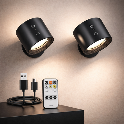 LuxoLights Magnetic 360° Wandlamp